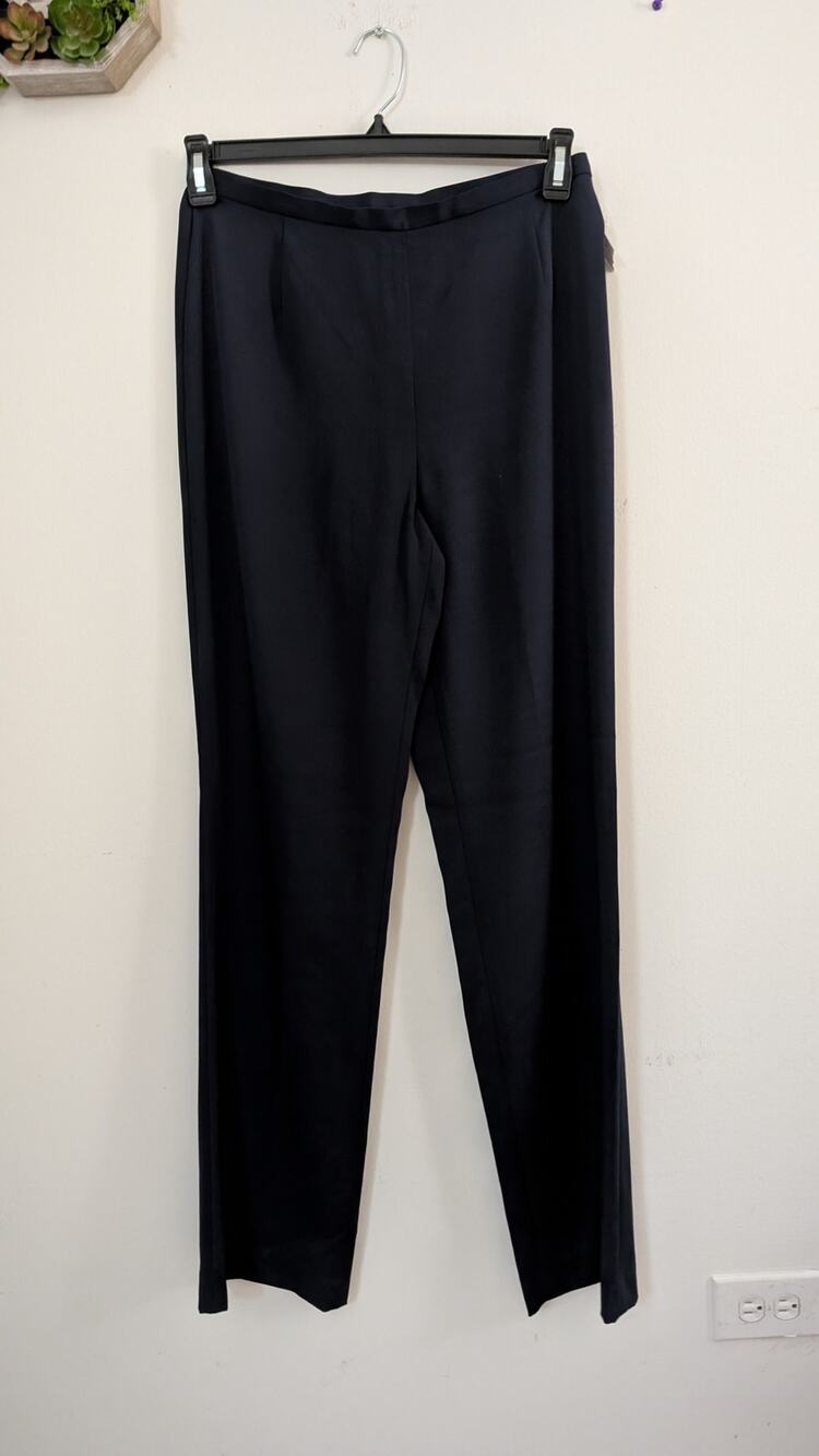 nwt lafayette 148 stretch silk pants